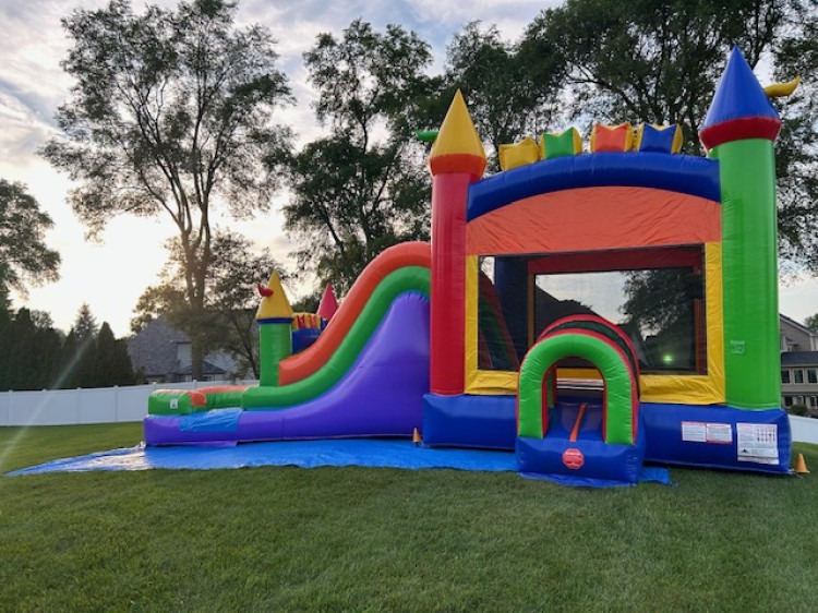 bounce house rentals in michigan from inflatable events