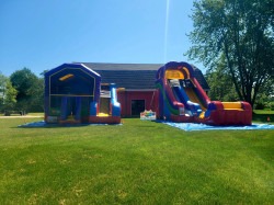 slide2020bounce20and20slide 1762731717 Rainbow Slide-18 ft Single Lane